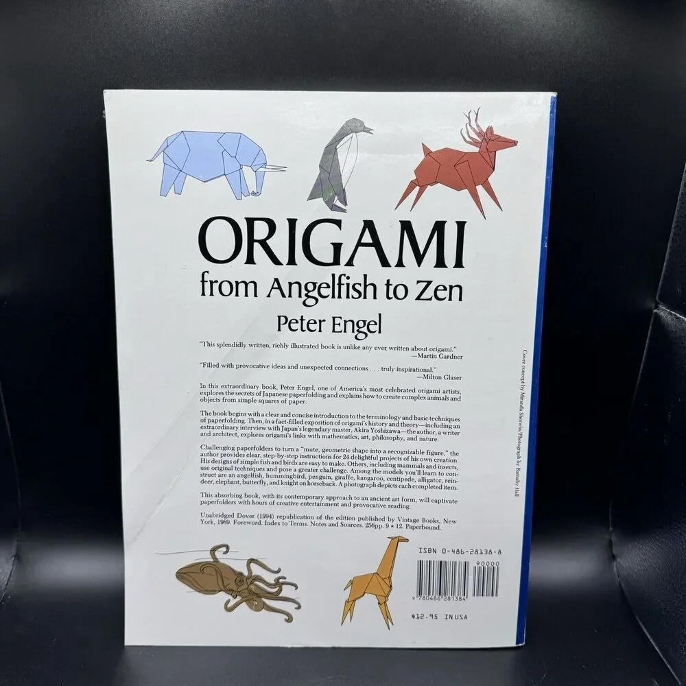 Origami from Angelfish to Zen (Dover Origami Papercraft) - Paperback